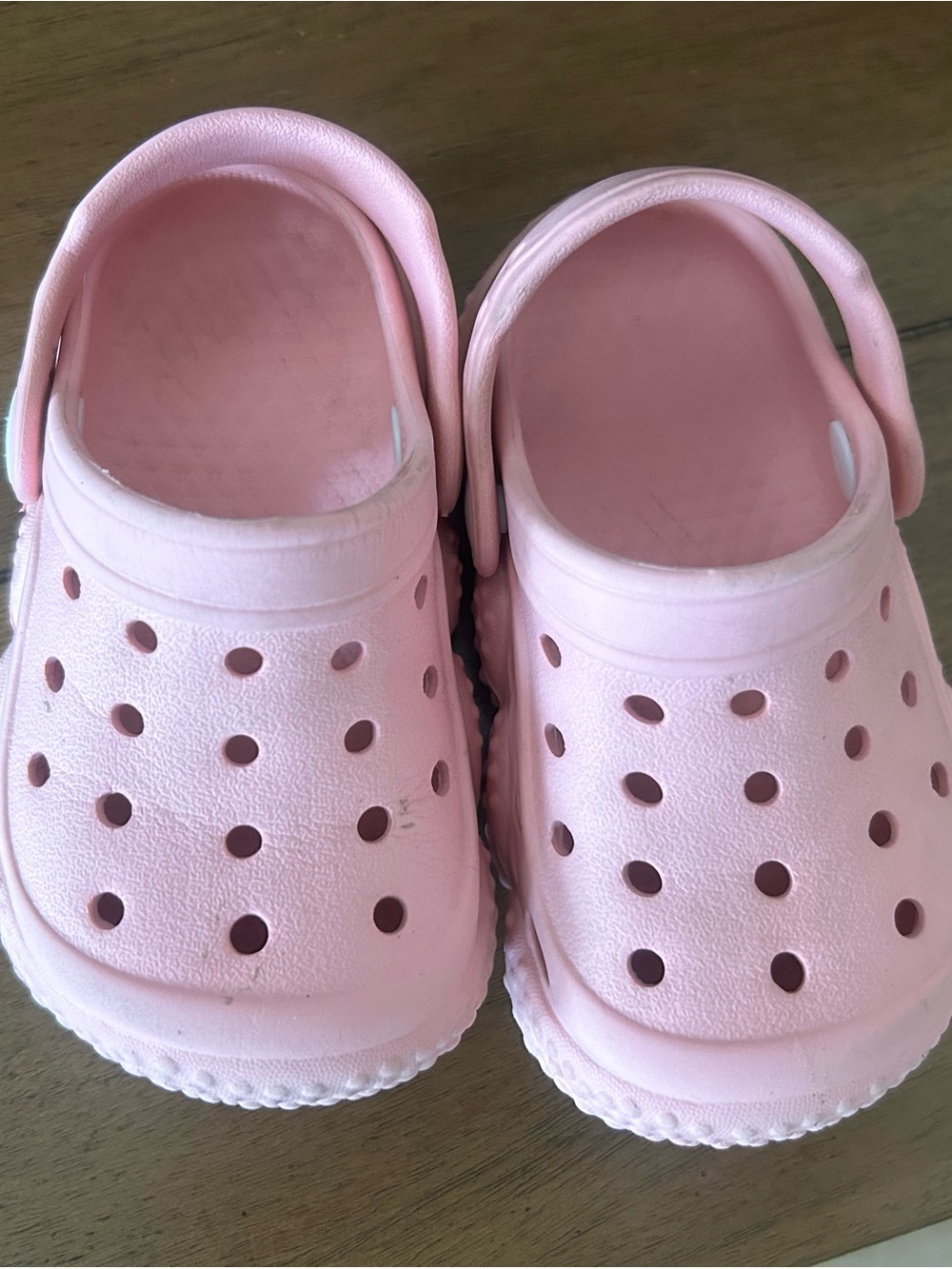Kids Lightweight Pink Clog Sandals